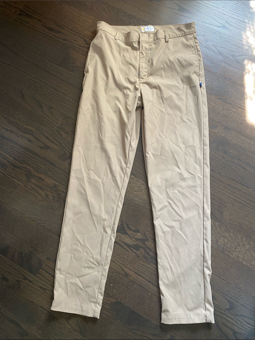 Dennis Unifirm Men's (high school boys) Khaki Straight-Leg uniform Pants